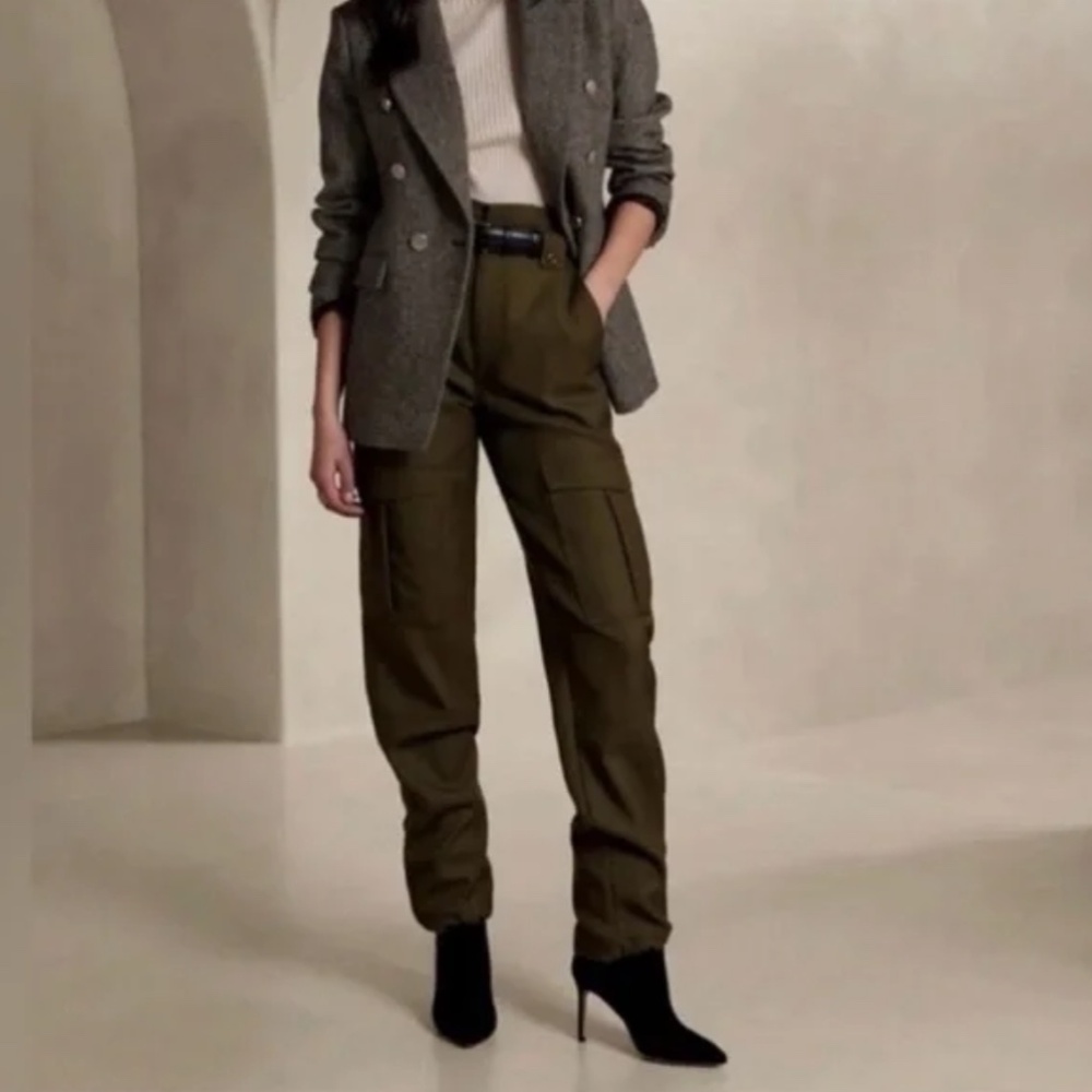 Banana Republic Olive Green Trousers